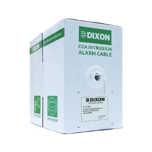 Cable de Alarma blanco 3Mts 4×22 AWG / 1013 LSZH - DIXON