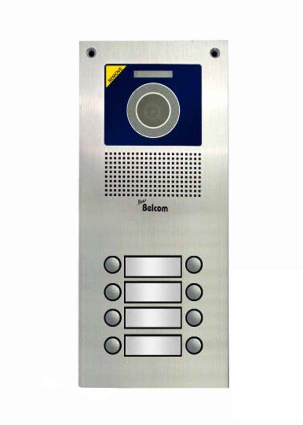 Portero con cámara a colores de 8 puntos PE-7108 BELCOM
