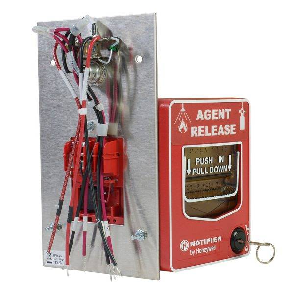 ESTACIÓN MANUAL DE DESCARGA DOBLE HONEYWELL NOTIFIER - NBG-12LRA - Imagen 3