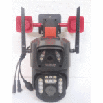 Camara Wifi con Doble Lente 360 Exterior Sirenas Alarma