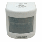 Sensor de movimiento smart Macroled autonomo 110° montaje en pared
