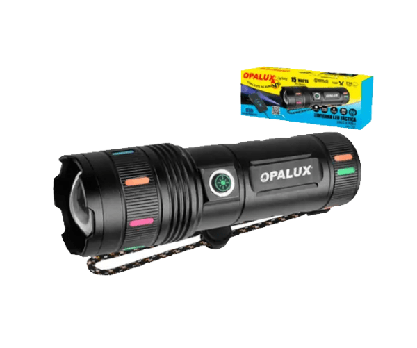 Linterna Led Táctica Recargable 15W Opalux OP-1756