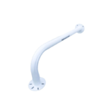 BRAZO METALICO CURVO DE 1 MTS DE TUBO REDONDO DE 1"