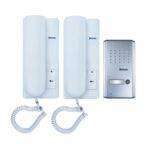 INTERCOMUNICADOR DE 2PTOS C/PORTERO DE ALUMINIO BELCOM | PE-1929